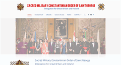 Desktop Screenshot of constantinian.org.uk